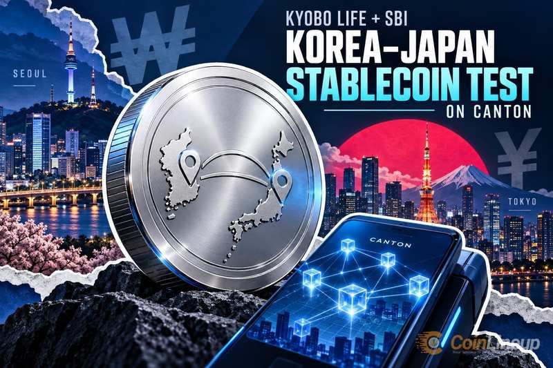 Kyobo Life and SBI Complete Korea-Japan Stablecoin Test on Canton Network