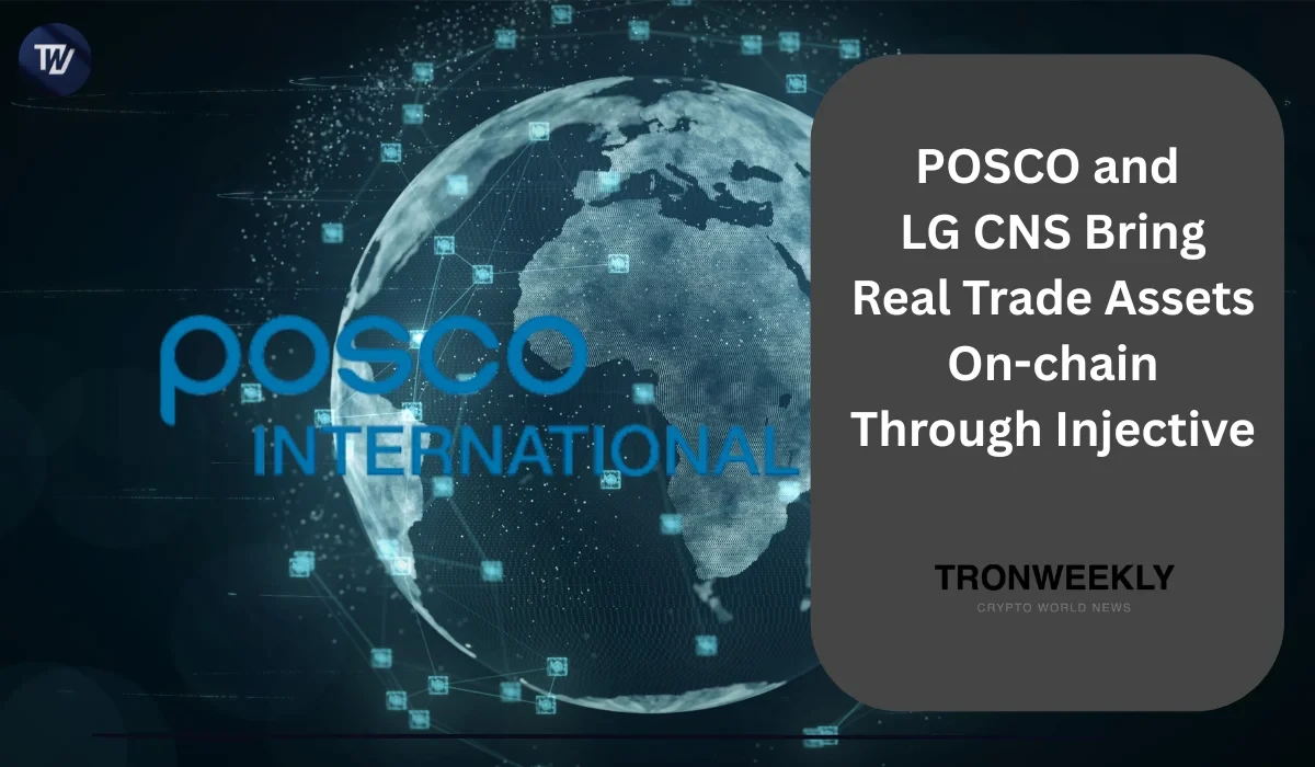 POSCO and LG CNS Bring Real Trade Assets On-Chain Through Injective