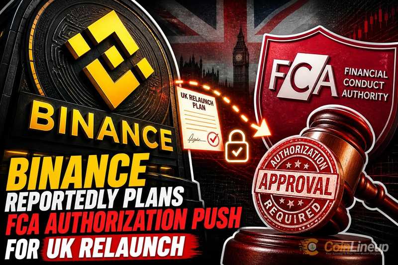 幣安據報準備尋求FCA授權，推動重返英國市場