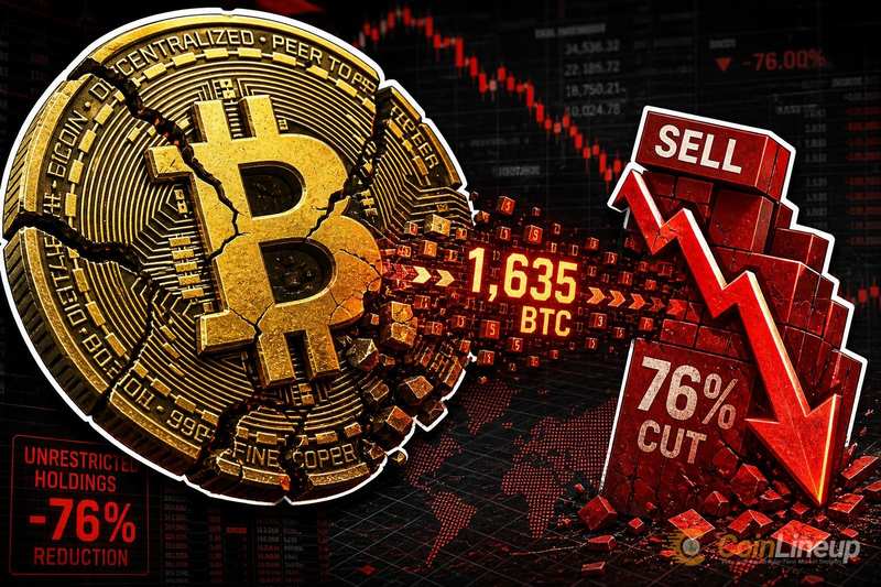 Empery Digital продала 1 635 Bitcoin, сократив unrestricted-резервы на 76%