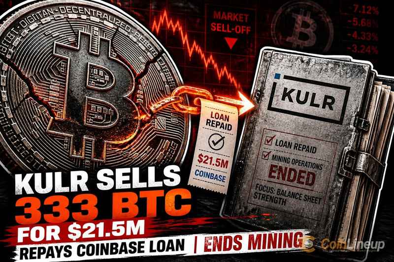 KULR продала 333 BTC за 21,5 млн долларов, погасила кредит Coinbase и закрыла майнинг биткоина