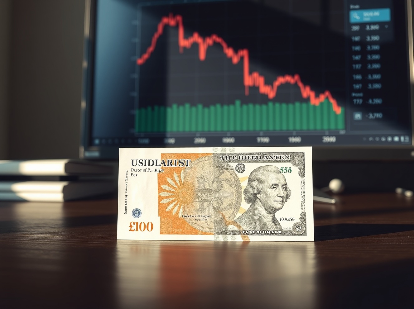 La Libra Esterlina Sufre Presión por la Amplia Fortaleza del Dólar Estadounidense Pese a los Sólidos Datos del Reino Unido, Según Scotiabank