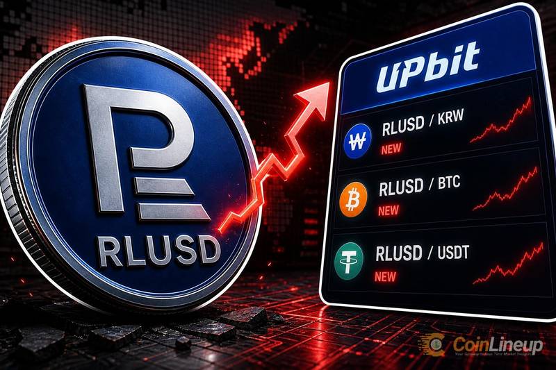 Upbit agrega RLUSD a los mercados KRW, BTC y USDT