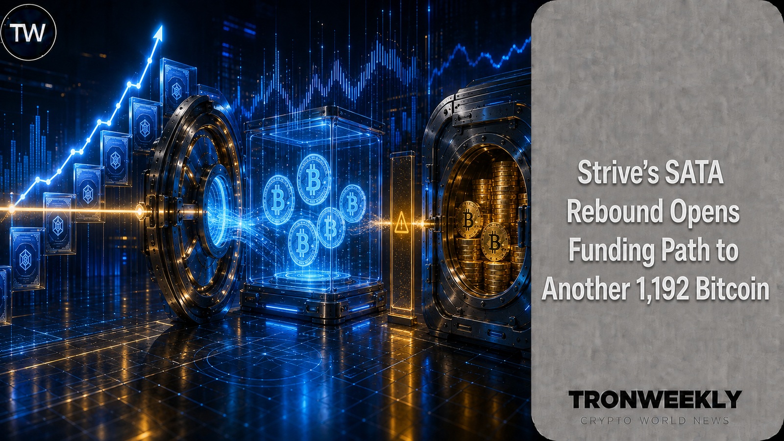 Восстановление SATA от Strive открывает путь к финансированию покупки ещё 1 192 биткоинов, по оценке трекера