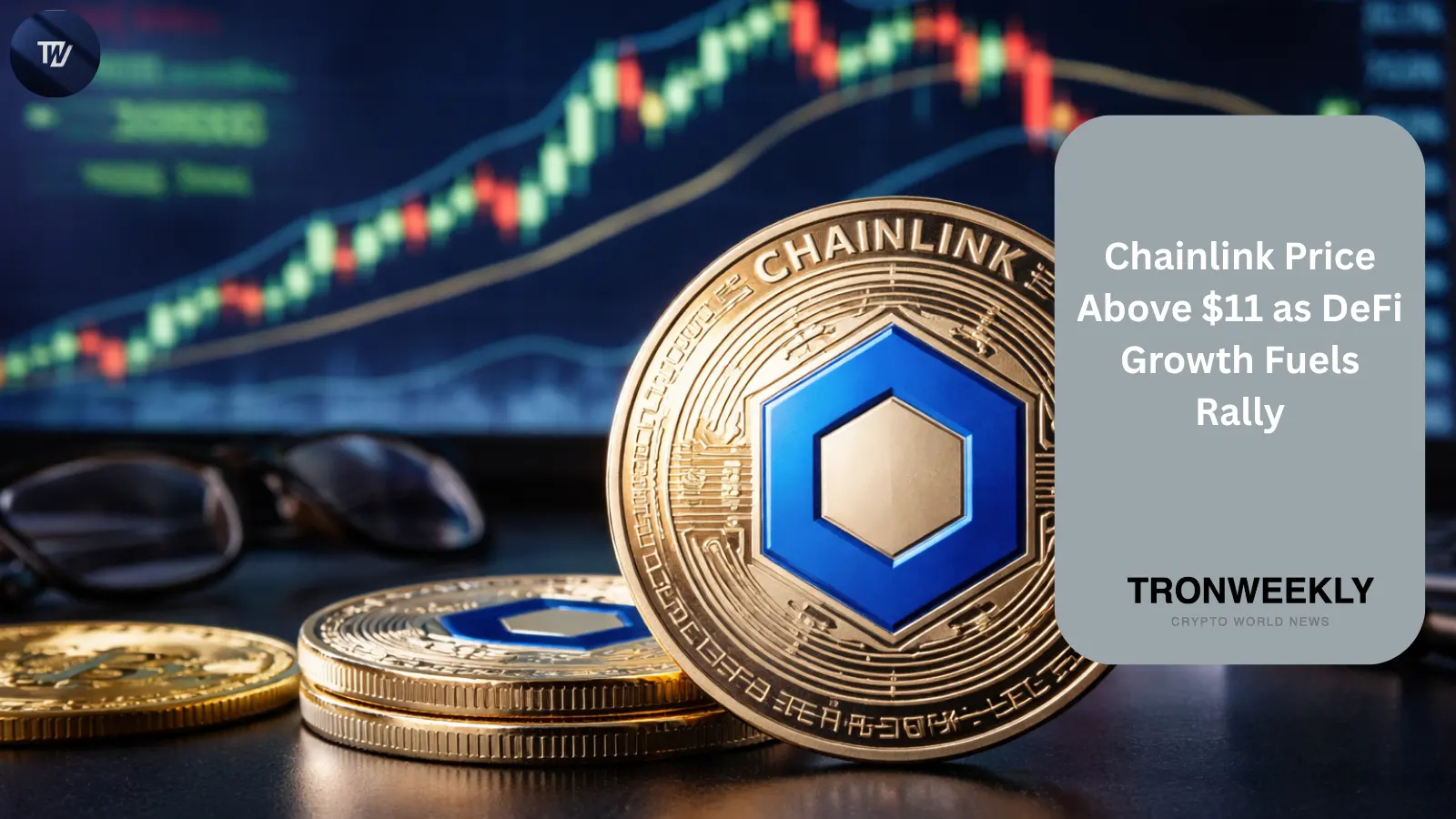 Chainlink торгуется выше $11, поскольку рост DeFi поддерживает ралли LINK