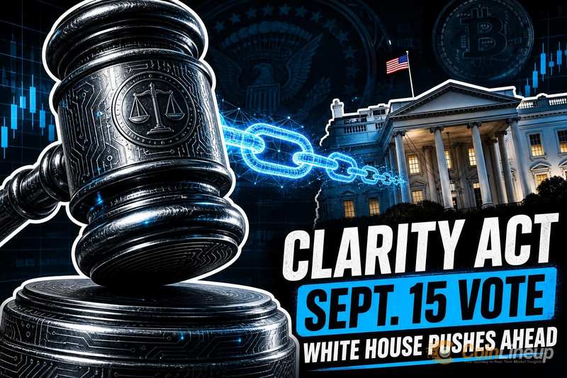 白宫在9月15日参议院表决前力挺 CLARITY 法案