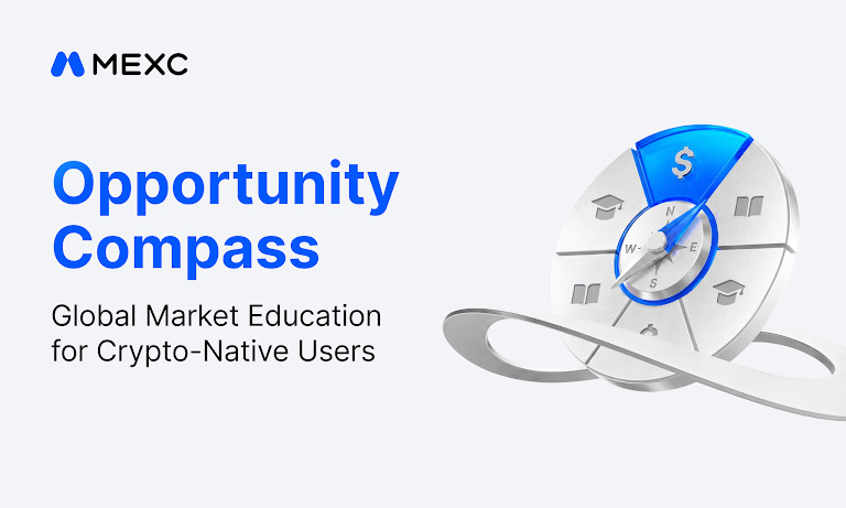 MEXC lancia Opportunity Compass: il 53,7% degli utenti crypto si orienta verso le azioni, ma restano lacune di conoscenza